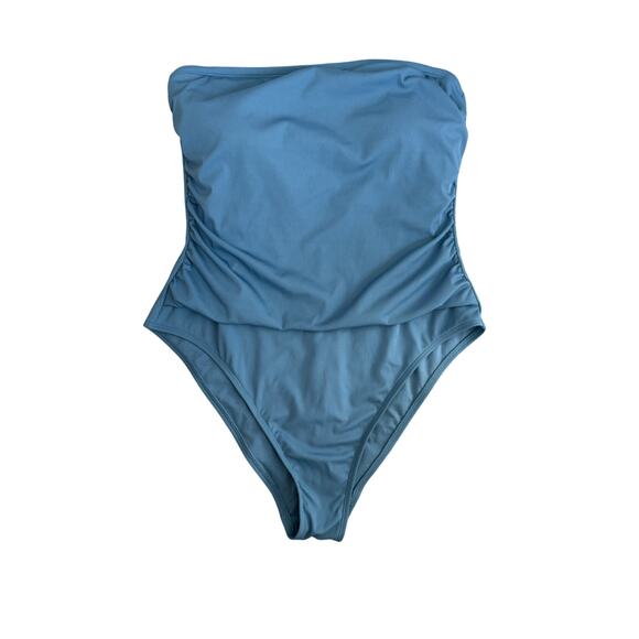 Shade & Shore Light Blue One Piece Swimsuit XL - Picture 1 of 4